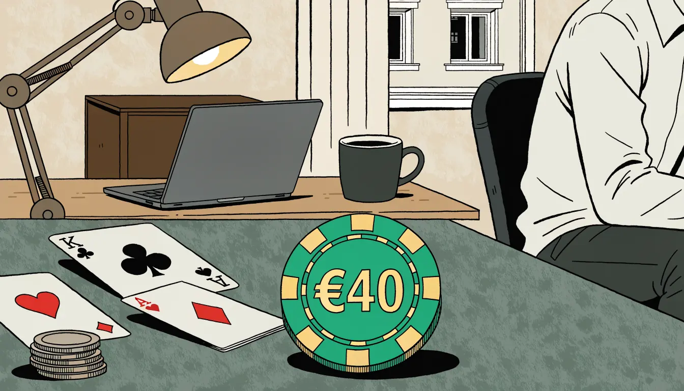 40-Euro-Bonus ohne Einzahlung im Online-Casino
